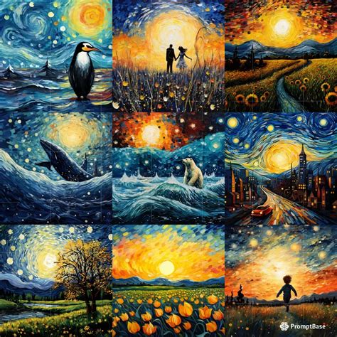 valentines art van gogh inspired